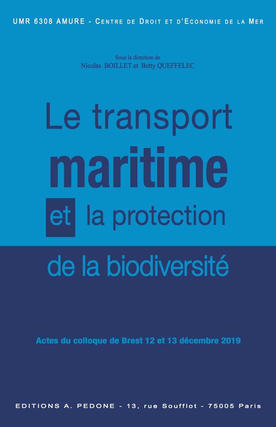 Traité De Droit International De La Mer Editions Pedone 7706