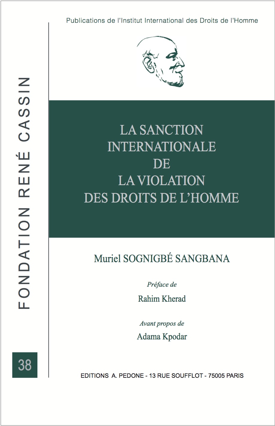 La Sanction Internationale De La Violation Des Droits De Lhomme Editions Pedone 0673